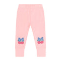 Light Pink Cherry Bow Legging