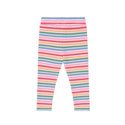Multicolor Tutti Frutti Striped Legging