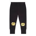 Black Foil Pretzel Legging