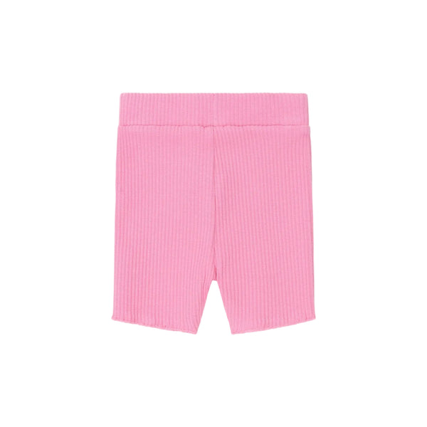 Pink Ribbed Short