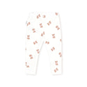 White Tumbling Bow Huxette Legging
