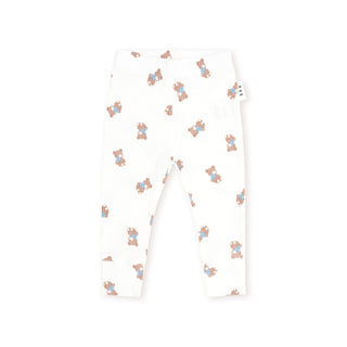 White Tumbling Bow Hux Legging
