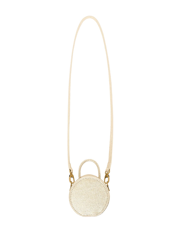 Gold Cherry Bow Mini Handbag