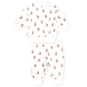 White My First Hux Velour Sweatsuit