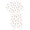 White My First Hux Velour Sweatsuit