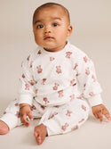 White My First Hux Velour Sweatsuit