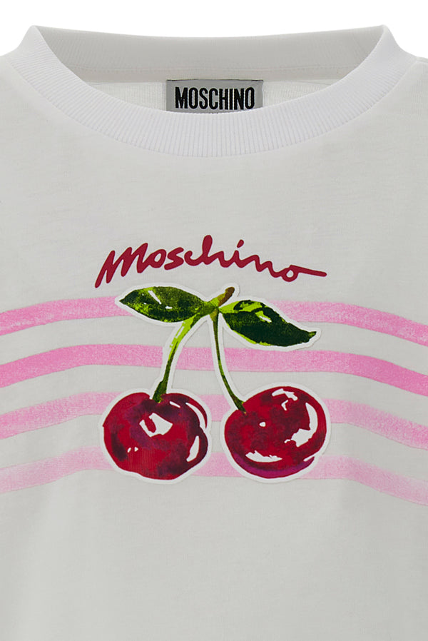 White Cherry Logo Tee