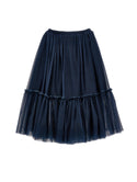 Navy Tulle Skirt