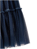 Navy Tulle Skirt