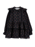 Black Cherry Flowy Dress