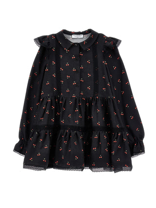 Black Cherry Flowy Dress
