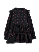 Black Cherry Flowy Dress