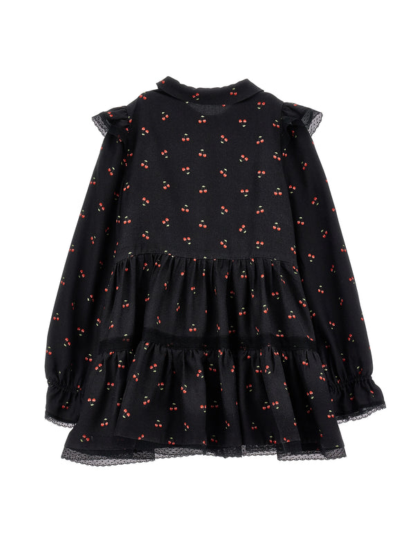 Black Cherry Flowy Dress