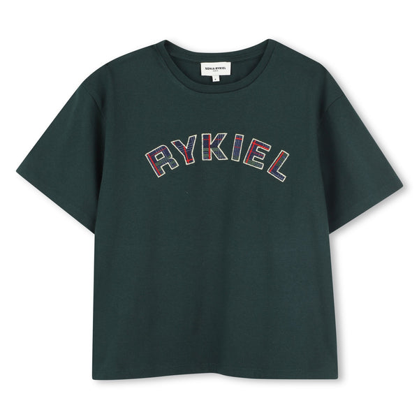 Dark Green Plaid Rykiel Tee