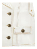 Off White Denim Vest