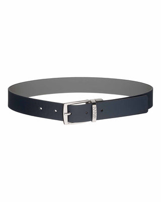 Navy and Gray Reversible Belt