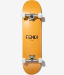 F Brown FF Logo Skateboard