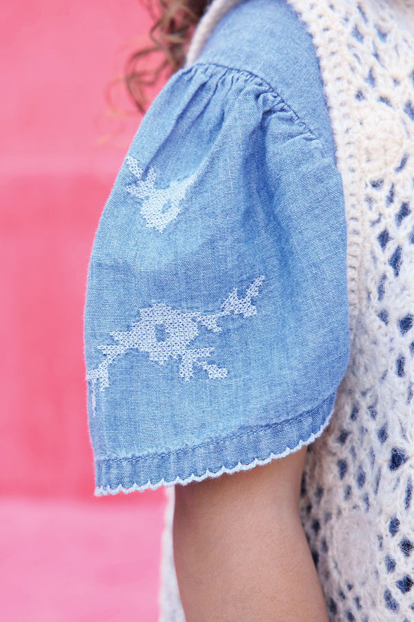 Blue Chambray Lulu Dress