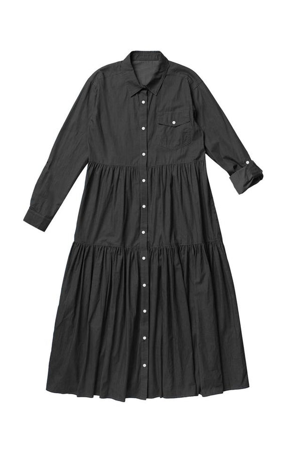 Black Denim Evelyn Dress