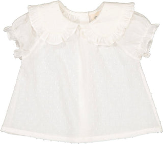 Off White Baby Indie Collar Tunic