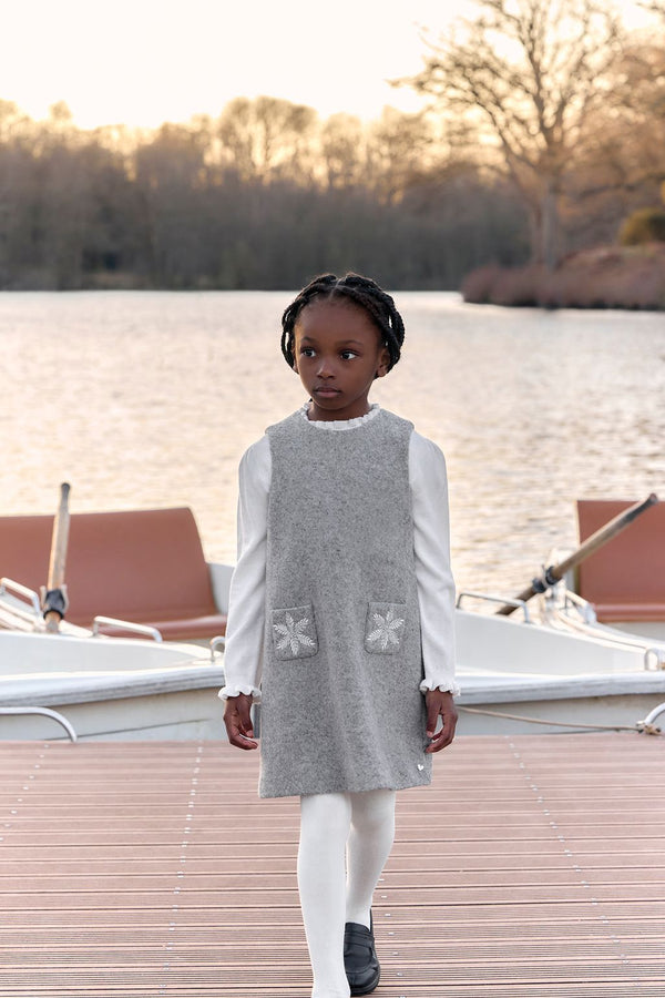 Grey Snowflake Jumper