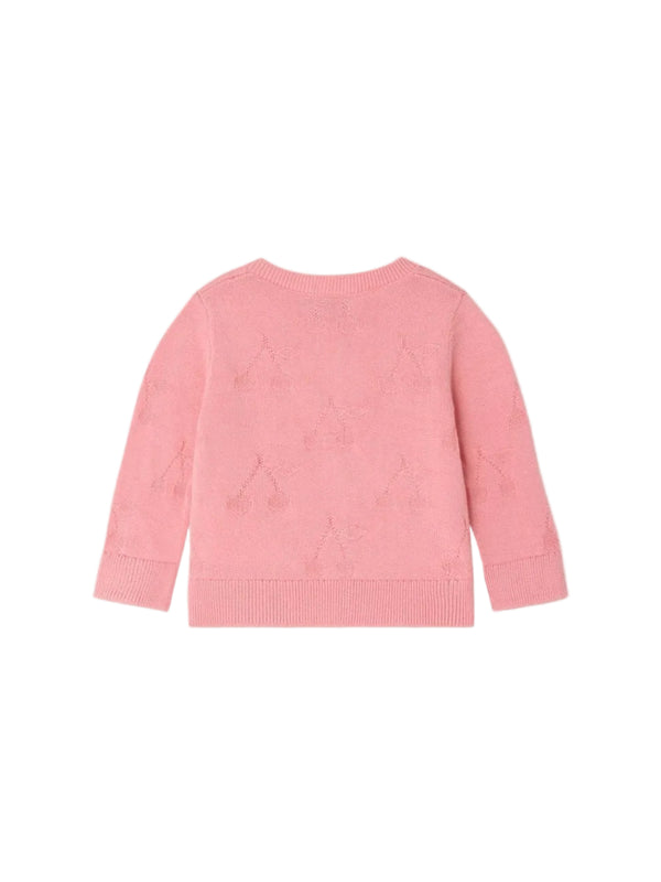 Pink Baby Cherry Teyana Cardigan