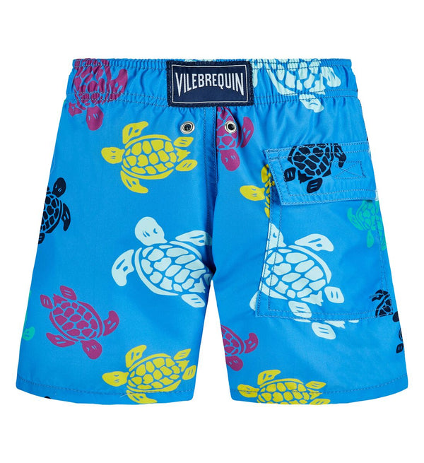 Blue Jim Large Turtle Printed Swimsuit