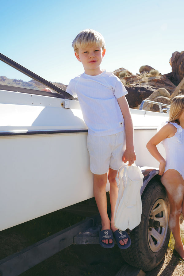 Grey Striped Rashguard