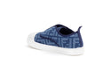 Denim Blue FF Logo Slip on Sneaker