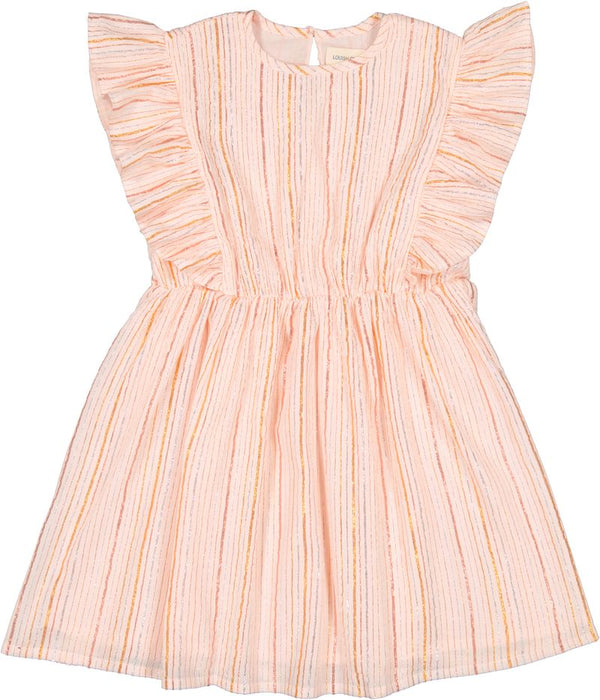 Pink Striped Asia Long Dress