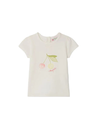 White Baby Cherry Cira Tee