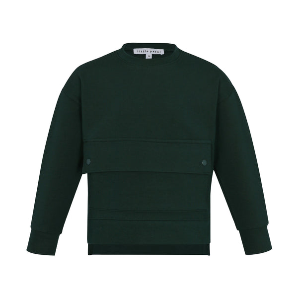 Green Pocket Sweatshirt