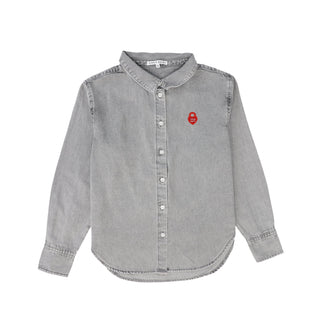 Grey Denim Teen Shirt