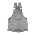 Grey Denim Overalls