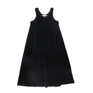 Black Velour Maxi Jumper Dress