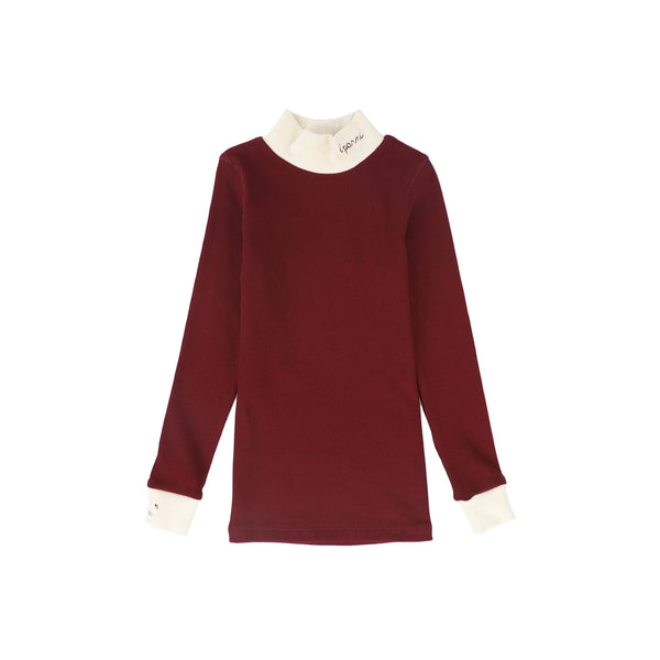 Burgundy LP Classic Turtleneck