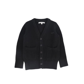 Black Knit Cardigan