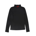 Black LP Mockneck