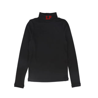 Black LP Mockneck