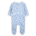 Pale Blue 2 Footies Set