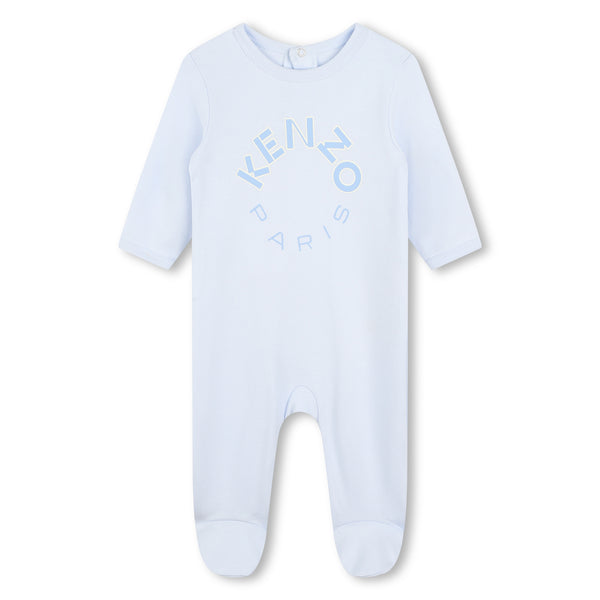 Pale Blue 2 Footies Set