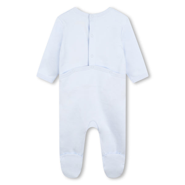 Pale Blue 2 Footies Set