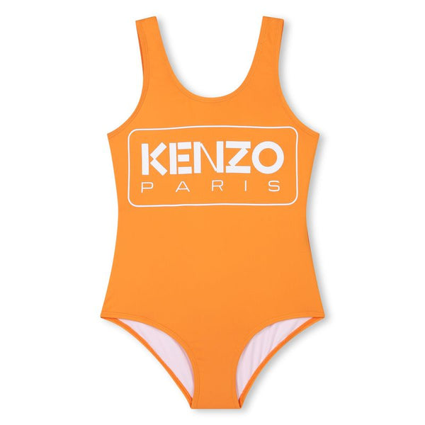 Orange Logo Swimsuit