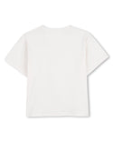 White Classic Logo Tee