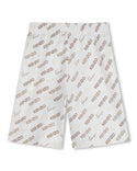 Off White Allover Logo Short