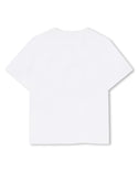 White Circle Logo Tee