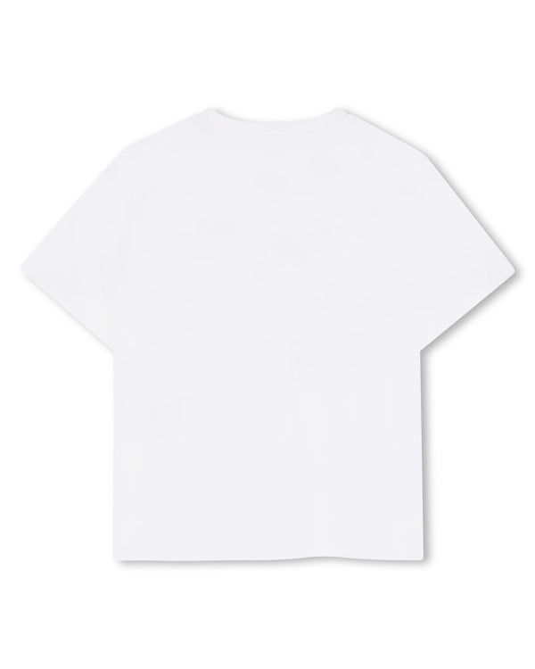 White Circle Logo Tee