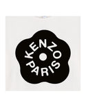 Off White Flower Logo Tee