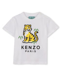White Tiger Logo Tee