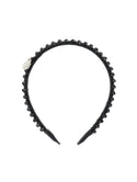 Black Beaded Headband